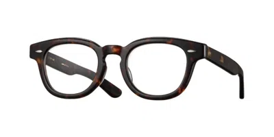 Eyevan Webb-br-e Tort Occhiali Da Vista Tartarugatishell Per Uomo (solo Montatura) In Brown