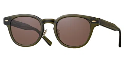 Eyevan Webb-fp Od Men's Sunglasses Green Size 49