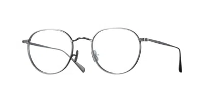 Eyevan York P Men's Glasses Grey Size 48 - Free Lenses - Blue Light Block Available In Transparent