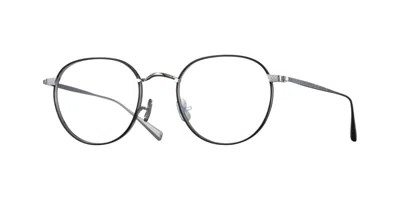Eyevan York Sc Men's Glasses Silver Size 48 - Free Lenses - Blue Light Block Available In Gray