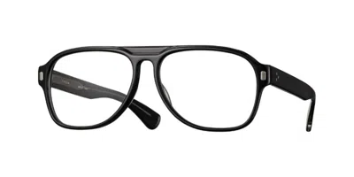 Eyevan Zen-e Pbk Occhiali Da Vista Neri Per Uomo (solo Montatura)