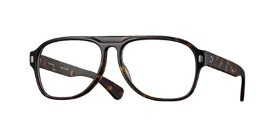 Eyevan Zen-e Tort Occhiali Da Vista Tartarugatishell Per Uomo (solo Montatura) In Brown