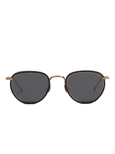 Eyevan7285 Round-frame Sunglasses In Black