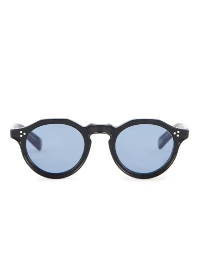 Eyevan7285 Round-frame Sunglasses In Blue
