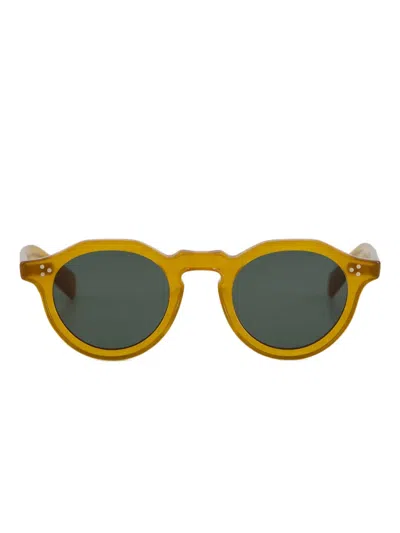 Eyevan7285 Round-frame Sunglasses In Yellow