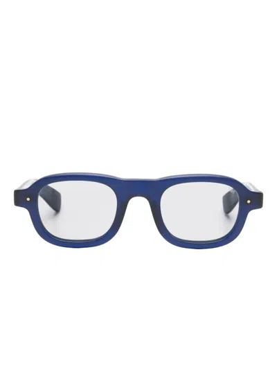 Eyevan7285 方形镜框太阳眼镜 In Blue