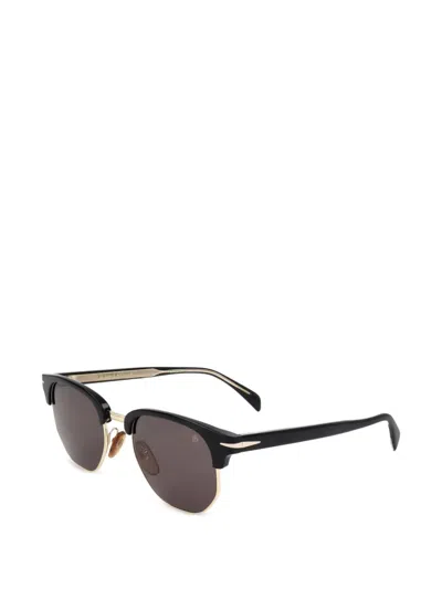 Eyewear By David Beckham 브로우라인 프레임 선글라스 In Brown
