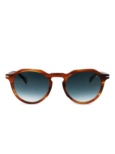 Eyewear By David Beckham Cat-eye Sunglasses In Multi