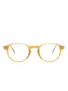 Eyewear By David Beckham Db 1140 Round-frame Glasses In 褐色