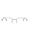 Eyewear By David Beckham Db 1153/g Geometric-frame Glasses In Silver