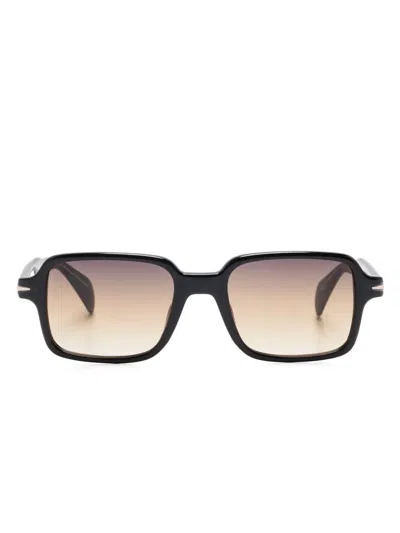 Eyewear By David Beckham Oversize-frame Sunglasses In Braun
