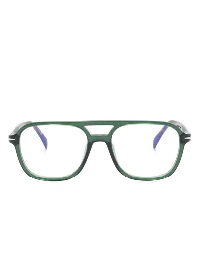 Eyewear By David Beckham Db1182 Brille In Xgw Green Havana