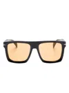 Eyewear By David Beckham Db7134s Sunglasses In Black