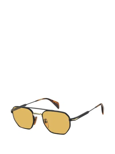 Eyewear By David Beckham Geometric-frame Sunglasses In Multi