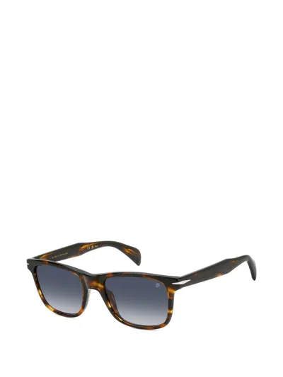 Eyewear By David Beckham Geometric-frame Sunglasses In Multi