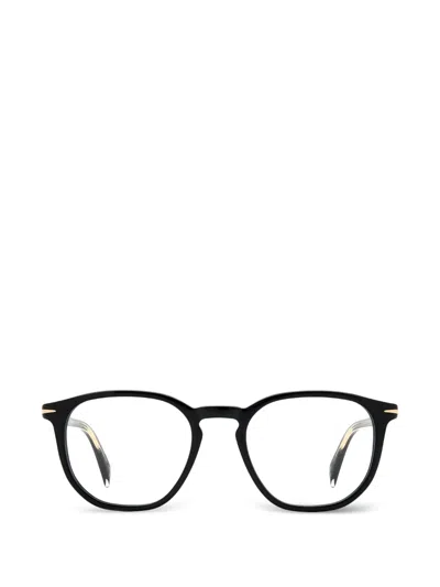 Eyewear By David Beckham Geometric-frame Glasses In Black