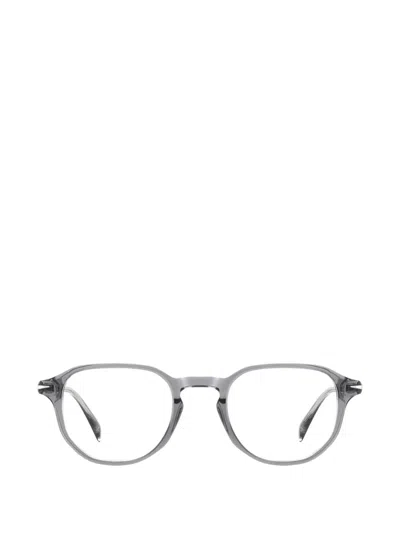 Eyewear By David Beckham Geometric-frame Glasses In Gray