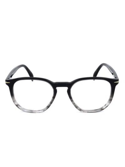 Eyewear By David Beckham Gradient-effect Glasses In Black