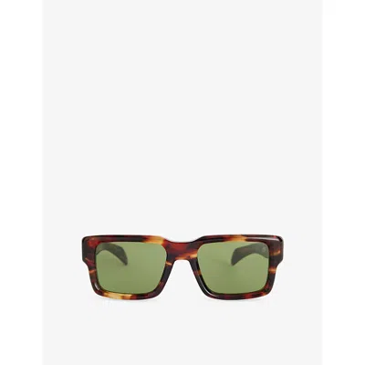 Eyewear By David Beckham Mens Brown Havana 7159/s Square-frame Acetate Sunglasses