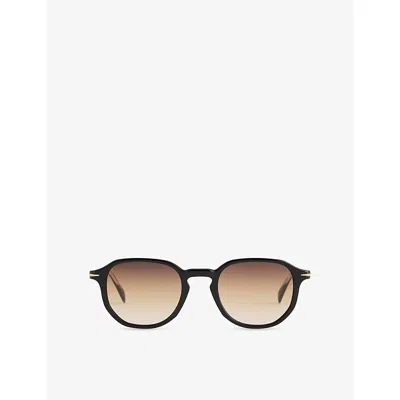 Eyewear By David Beckham Mens  Db 1140/s Rectangle-frame Acetate Sunglasses In Multi
