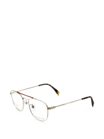Eyewear By David Beckham 파일럿 프레임 안경 In Gray