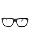 Eyewear By David Beckham Rectangle-frame Glasses In Brown