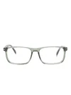 Eyewear By David Beckham Rectangle-frame Glasses In Grün