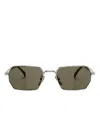 Eyewear By David Beckham Rectangle-frame Sunglasses In シルバートーン