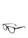 Eyewear By David Beckham 직사각 프레임 안경 In Black