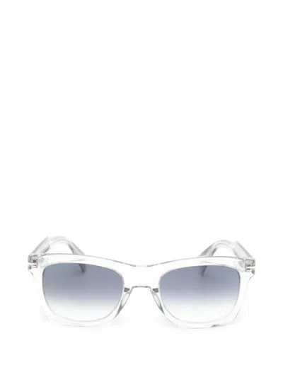 Eyewear By David Beckham Rectangle-frame Sunglasses In White