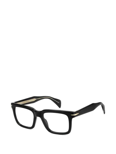 Eyewear By David Beckham Rectangular-frame Glasses In Pattern