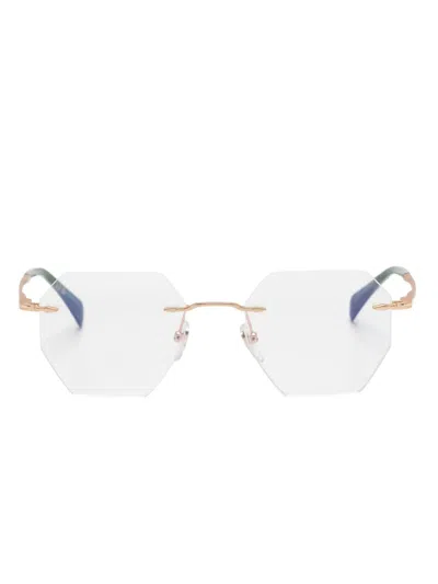 Eyewear By David Beckham Brille Mit Rundem Gestell