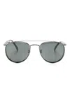 Eyewear By David Beckham Round-frame Glasses In Black