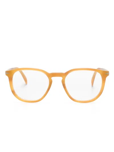 Eyewear By David Beckham Round-frame Glasses In Neutrals