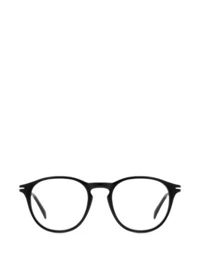 Eyewear By David Beckham Round-frame Glasses In Black