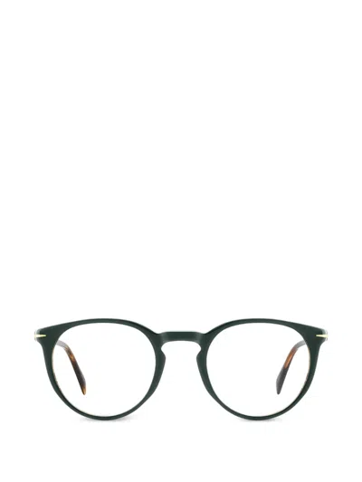 Eyewear By David Beckham Round-frame Glasses In Yellow