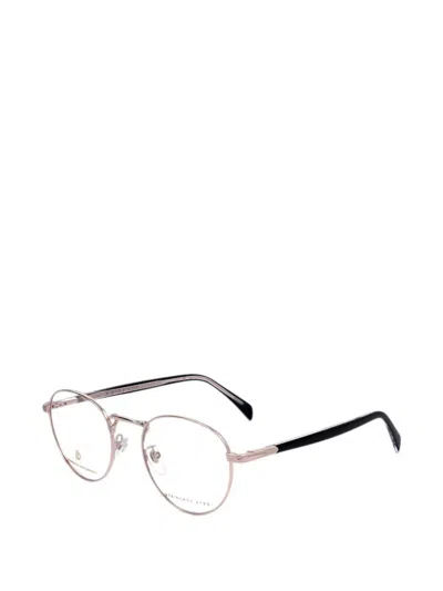 Eyewear By David Beckham 라운드 프레임 안경 In Pink