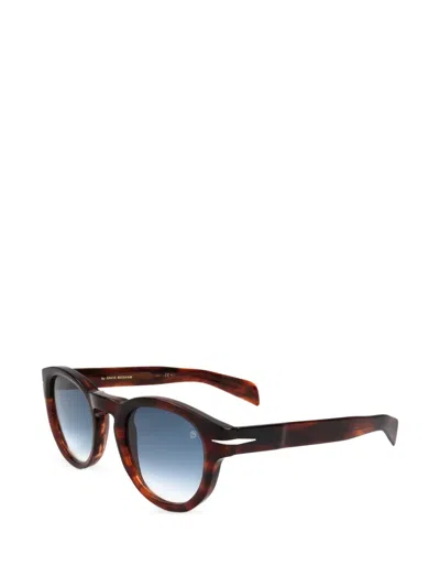 Eyewear By David Beckham Round-frame Sunglasses In Multi
