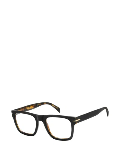 Eyewear By David Beckham Square-frame Glasses In Black