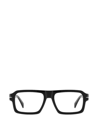 Eyewear By David Beckham Square-frame Glasses In Black