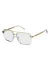 Eyewear By David Beckham Square-frame Glasses In White