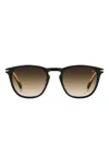 Eyewear By David Beckham Square-frame Sunglasses In Brown