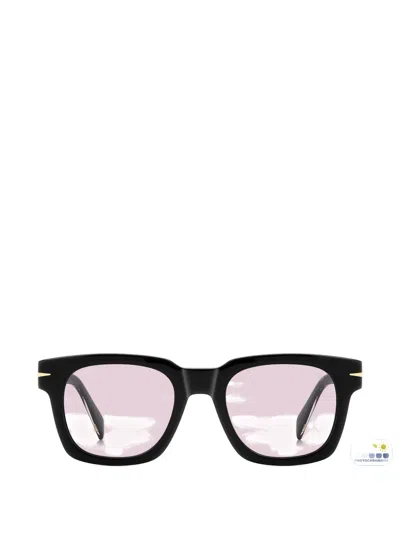 Eyewear By David Beckham Square-frame Sunglasses In Black