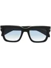 Eyewear By David Beckham Square-frame Sunglasses In Black