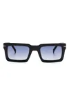 Eyewear By David Beckham Square-frame Sunglasses In Black