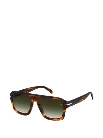 Eyewear By David Beckham Square-frame Sunglasses In Multi