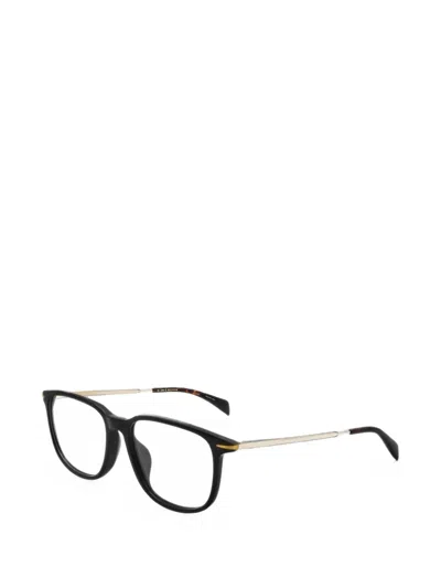 Eyewear By David Beckham Square-frame Glasses In Black