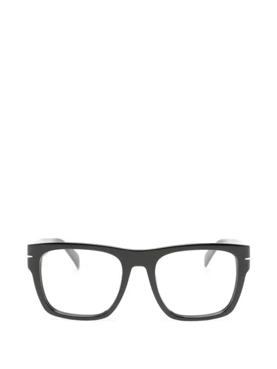Eyewear By David Beckham Square-frame Glasses In Black
