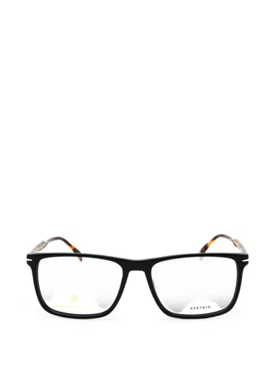 Eyewear By David Beckham Square-frame Glasses In Black