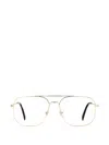 Eyewear By David Beckham Square-frame Glasses In Gold